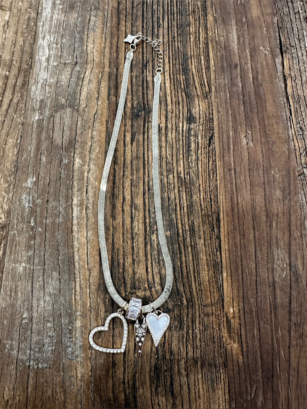 Panacea gold Heart Charm Pendant Necklace - Women's Jewelry
